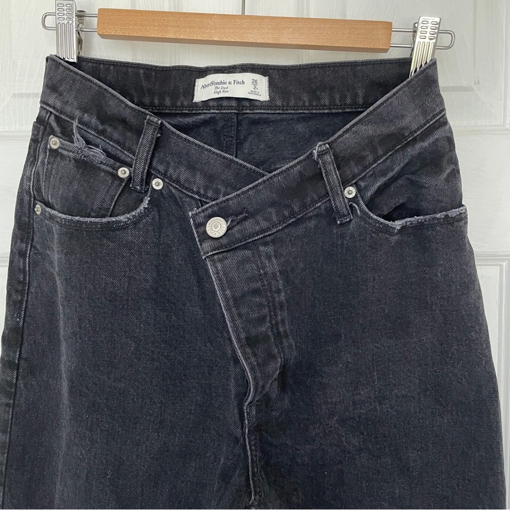 Abercrombie & Fitch Black High-Rise Jeans